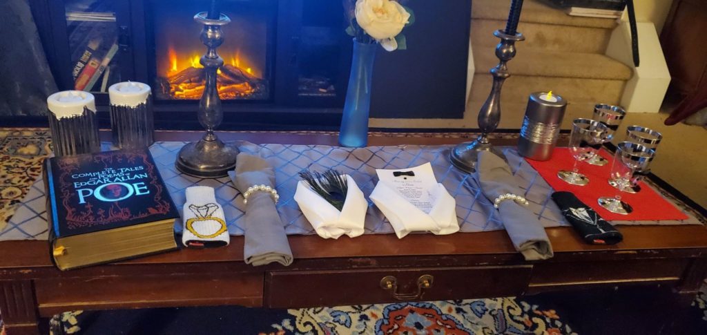 Date Night Halloween Setup!