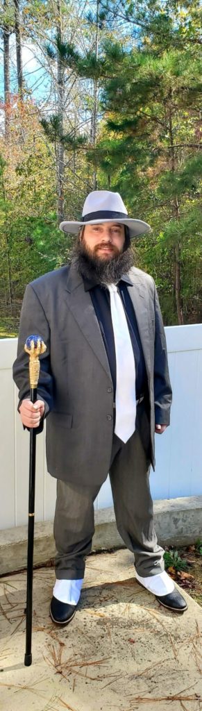 A Man and His Staff!
